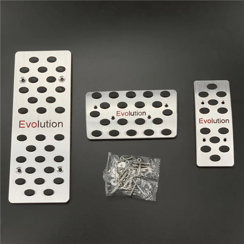 Mitsubishi Stainless Non-Slip Pedal Plates