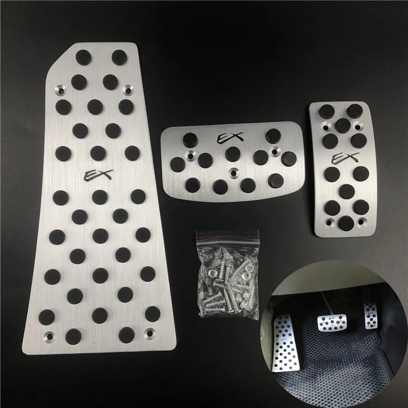 Mitsubishi Stainless Non-Slip Pedal Plates