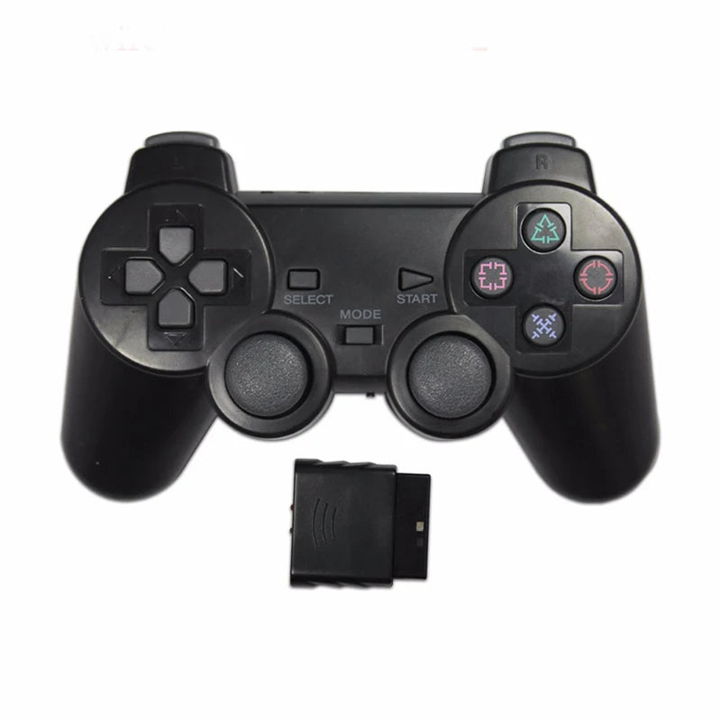 PS2 Transparent Wireless Gamepad Controller