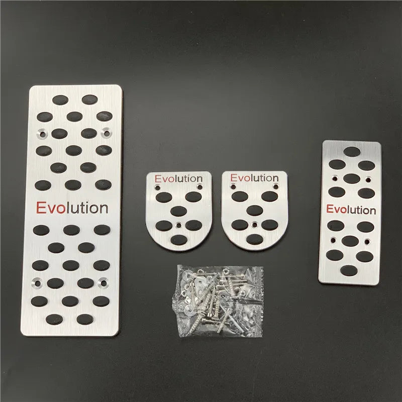 Mitsubishi Stainless Non-Slip Pedal Plates