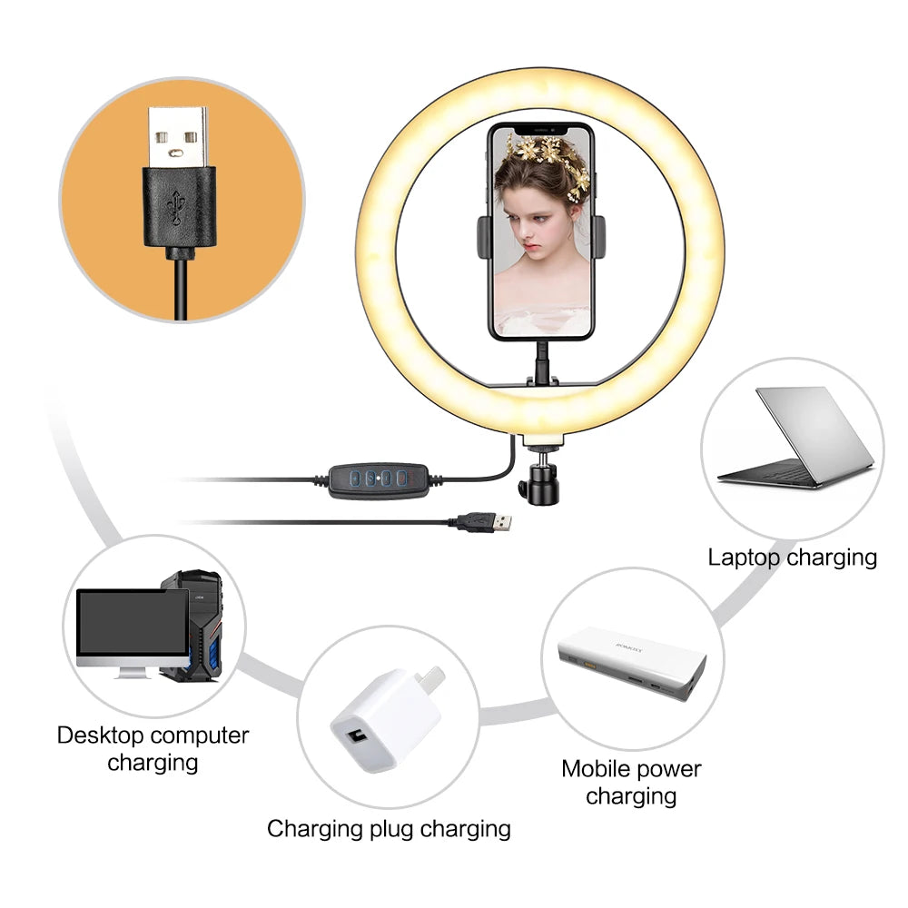 RGB Ring Light Tripod Kit