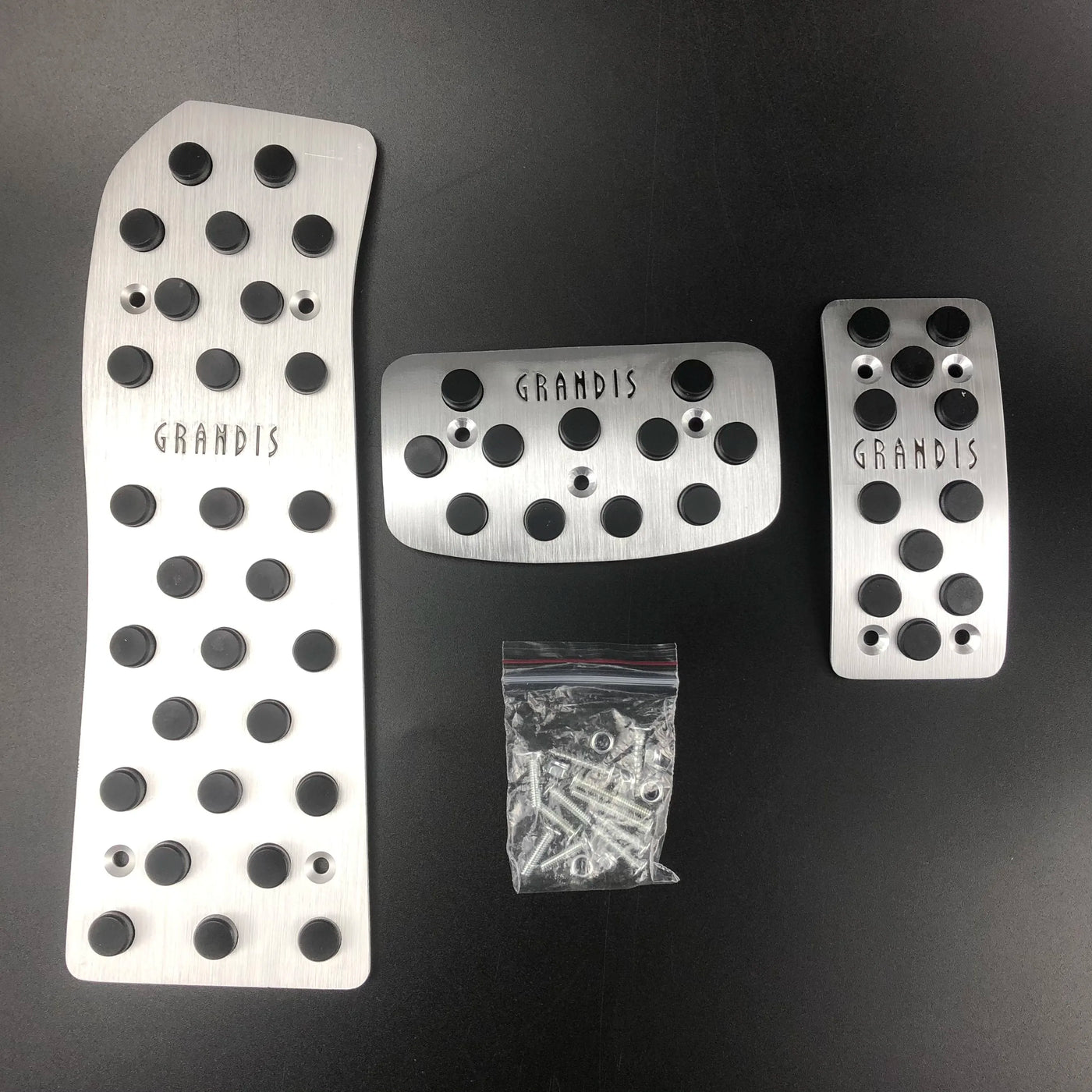 Mitsubishi Stainless Non-Slip Pedal Plates