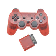 PS2 Transparent Wireless Gamepad Controller