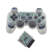 PS2 Transparent Wireless Gamepad Controller