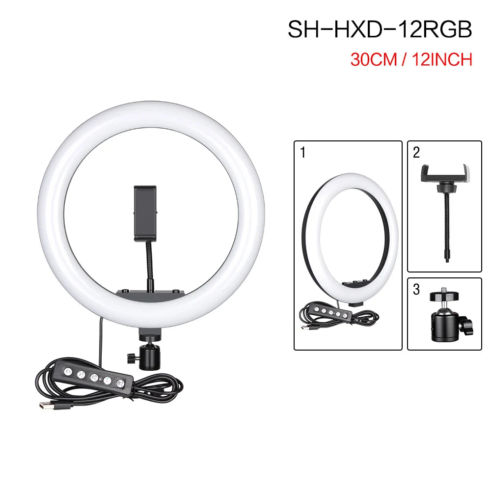 RGB Ring Light Tripod Kit