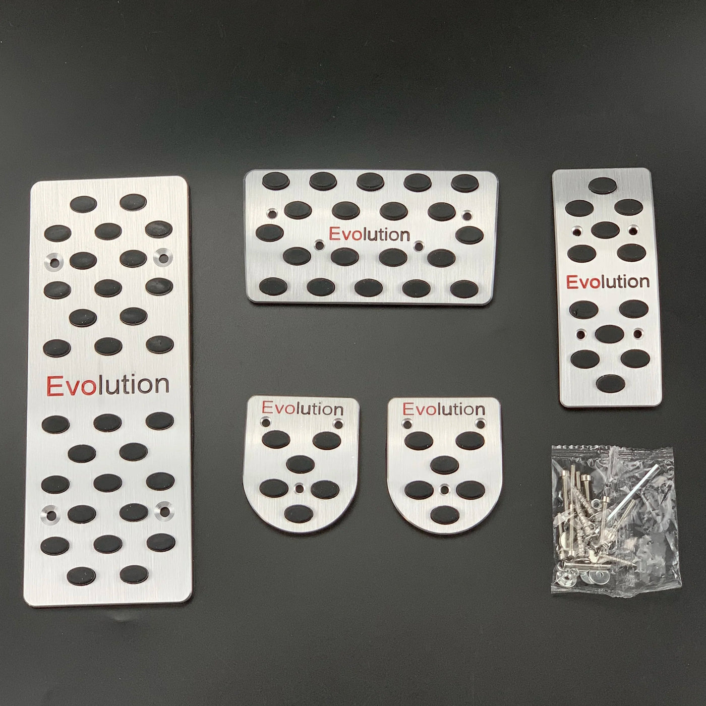 Mitsubishi Stainless Non-Slip Pedal Plates