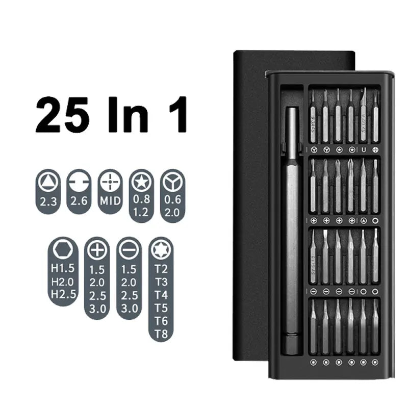 Magnetic Precision Screwdriver Repair Kit