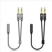 3.5mm Headset Microphone Splitter Cable