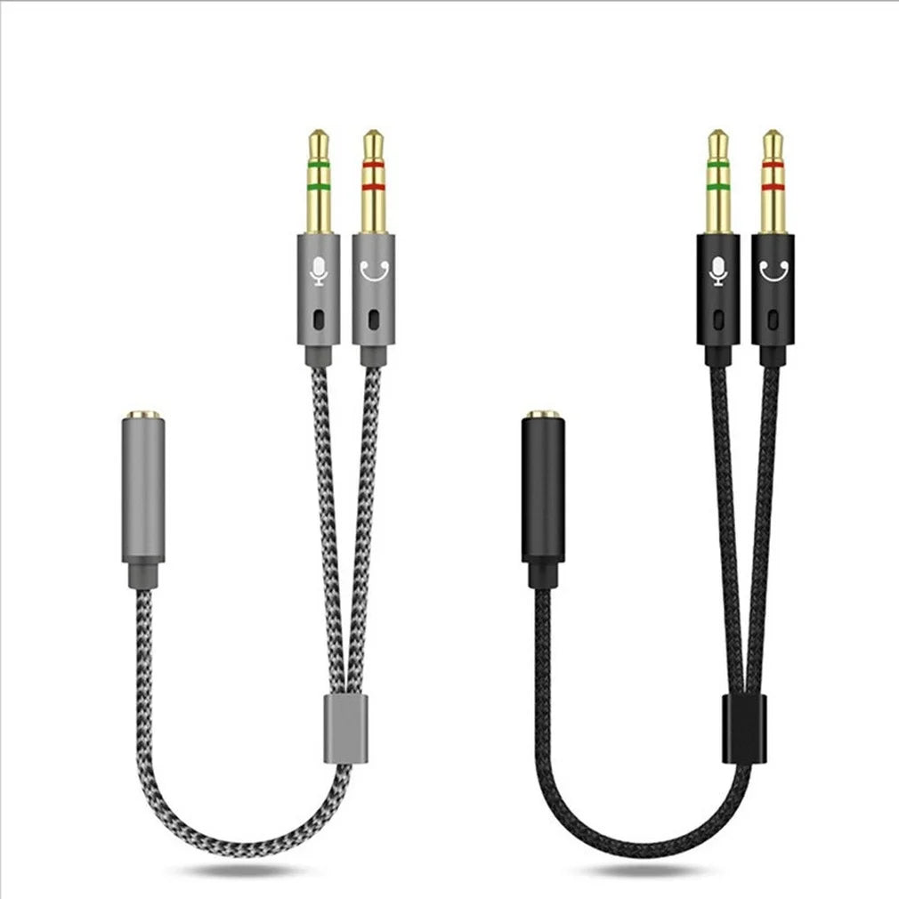3.5mm Headset Microphone Splitter Cable