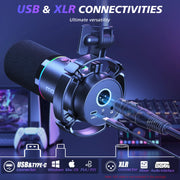 MAONO PD200XS USB/XLR Dynamic Microphone