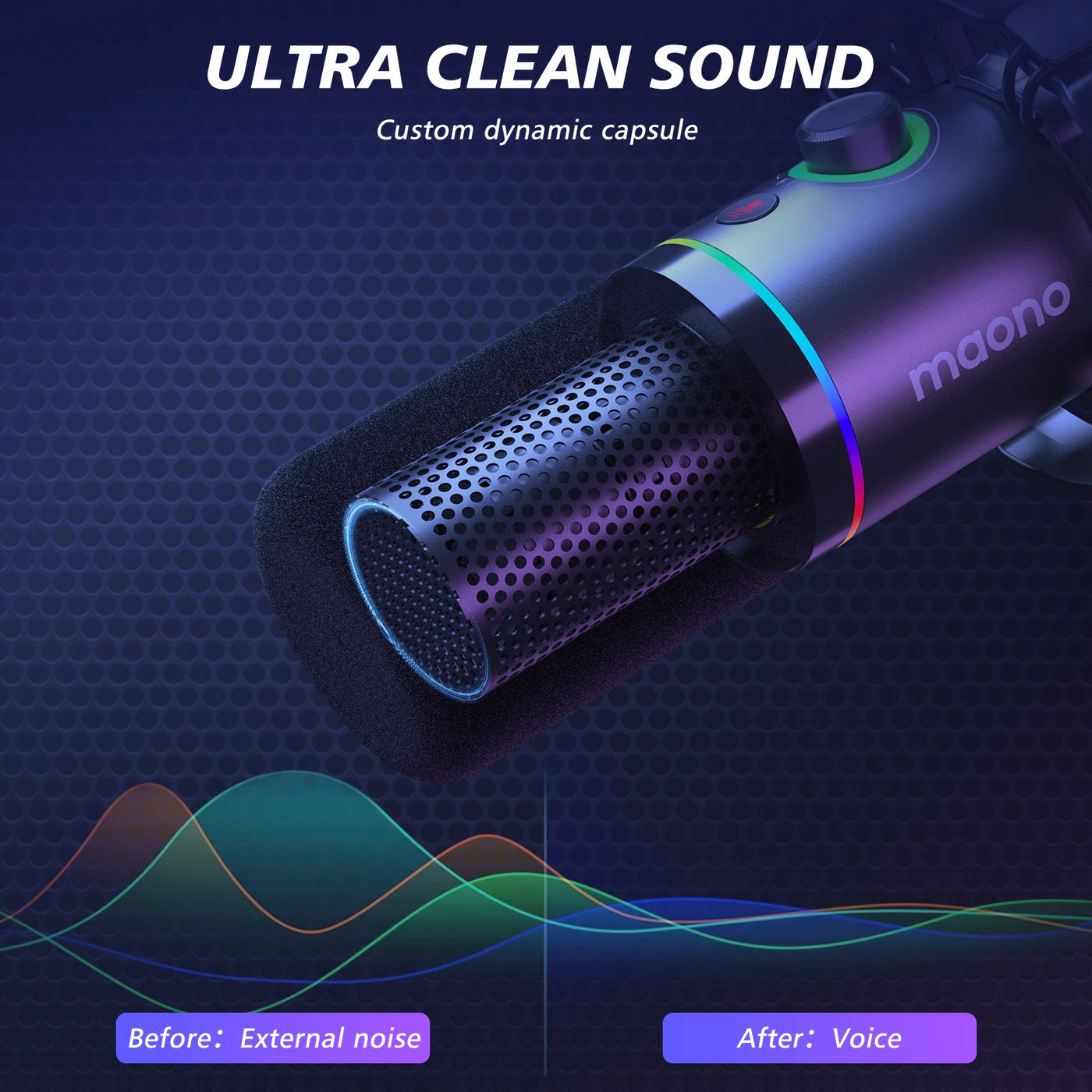 MAONO PD200XS USB/XLR Dynamic Microphone