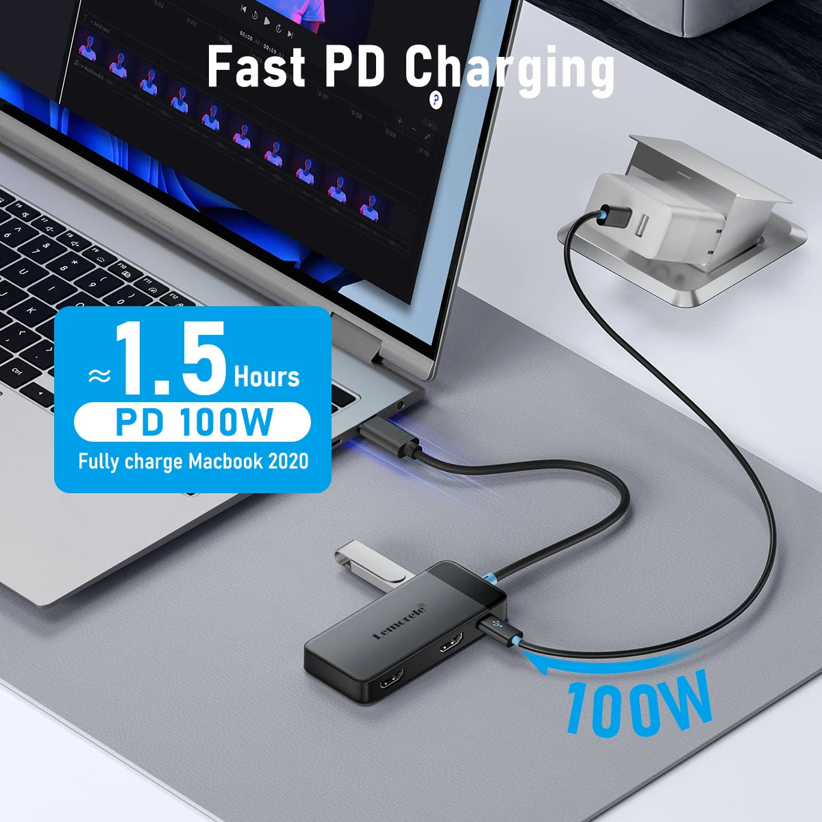 6-in-1 4K USB-C Hub