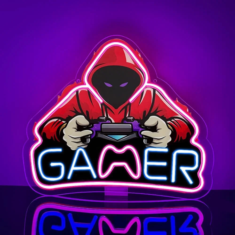 Gamer Controller Neon Sign