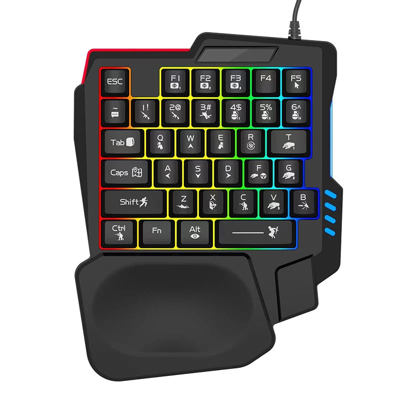 Compact 35-Key RGB Gaming Keyboard