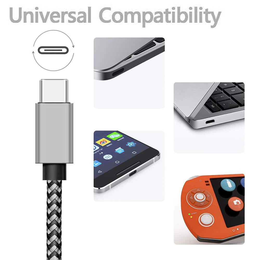 Nylon USB-C Fast Charging Cable