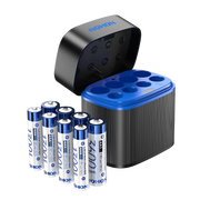 NOHON 1.5V Li-ion Rechargeable AA Batteries Bulk 3600mWh High Capacity Long Lasting AA AAA Battery Charging Battery Charger