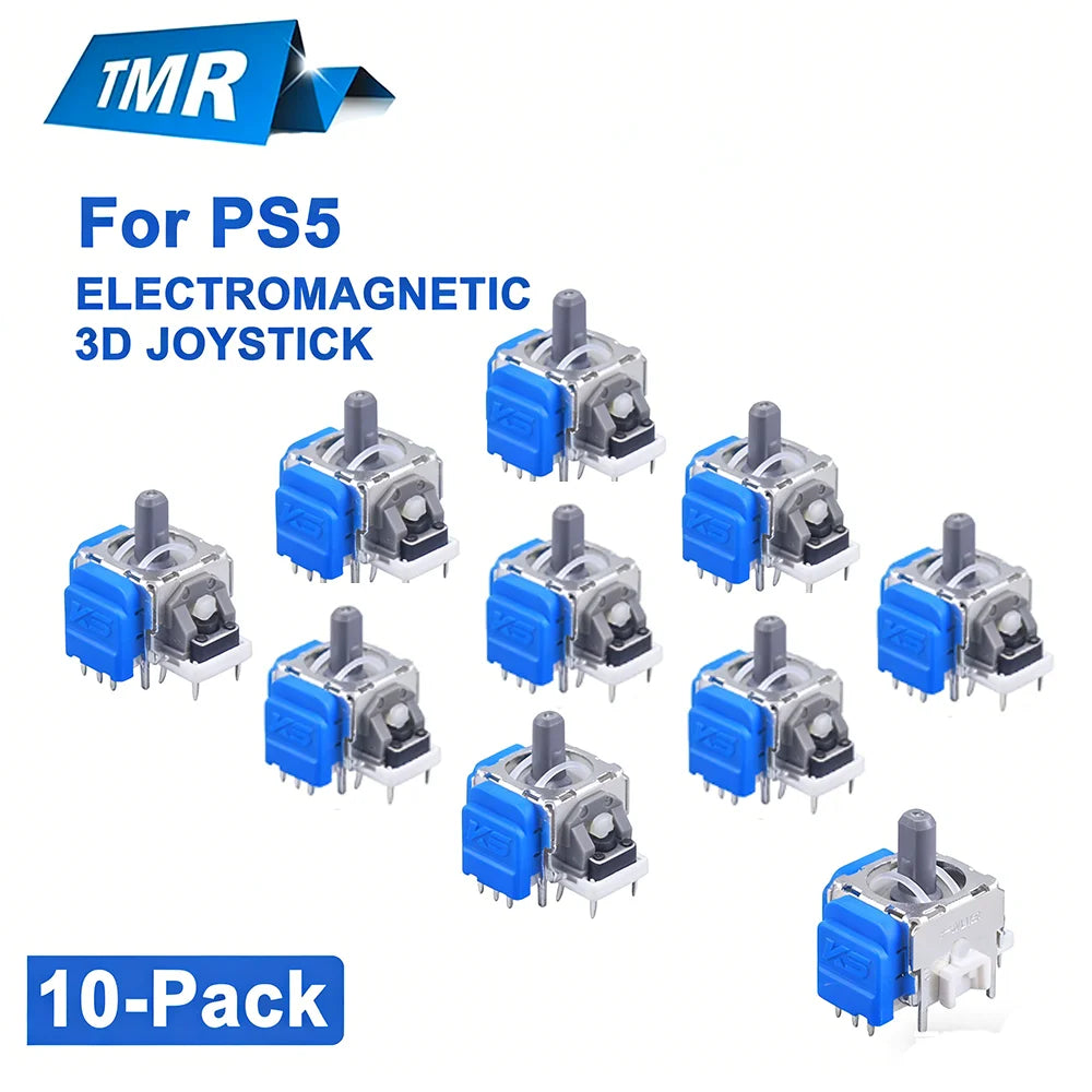 2/10 Pcs TMR Electromagnetic Joystick for PS5 Controller Gamepad 3D Analog Sensor Module Replacement Repair Parts Accessories