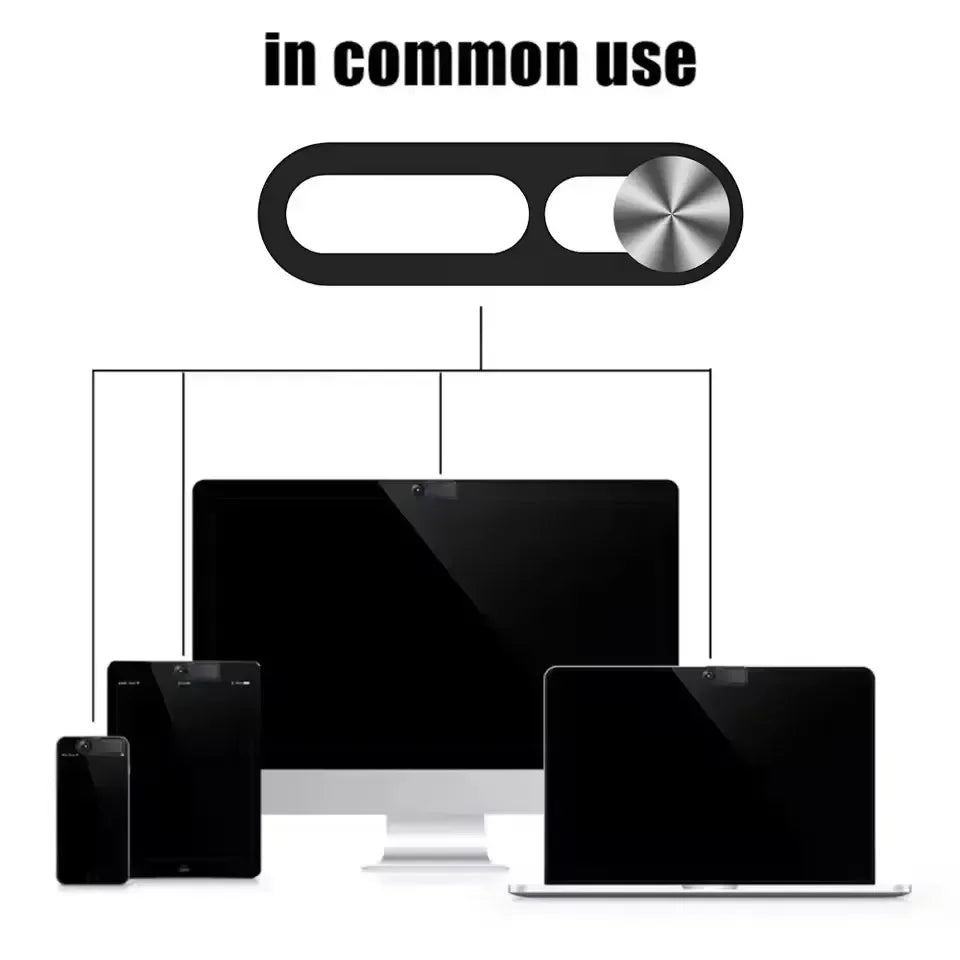Sliding Webcam Privacy Cover Set
