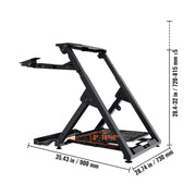 Foldable Adjustable Racing Wheel Stand