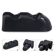 PS4 Controller Charger Dock,P4 Dual Controller Charging Station, PS4 Controller Accessories Black