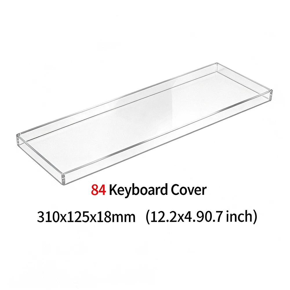 Clear Acrylic Keyboard Dust Cover