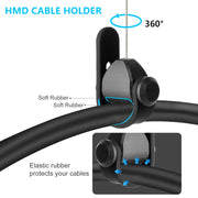 Retractable VR Cable Pulley System
