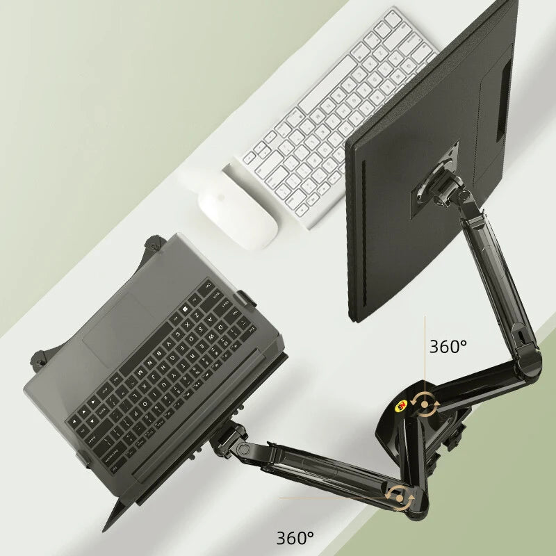 F160 Dual Monitor Laptop Arm