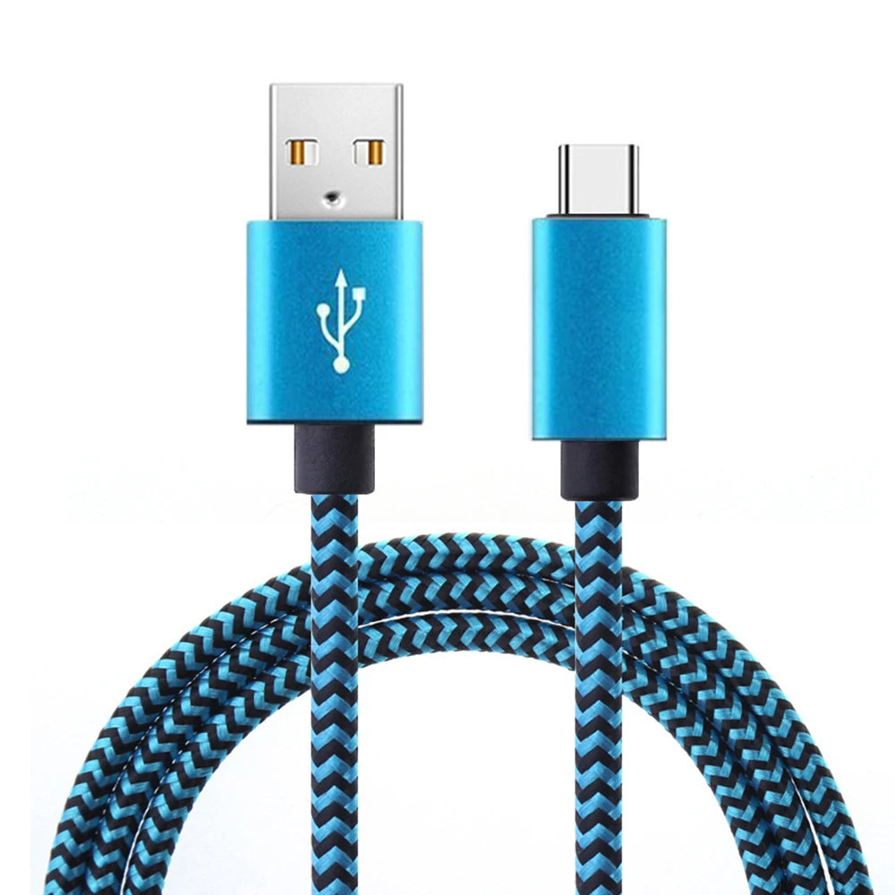 Nylon USB-C Fast Charging Cable