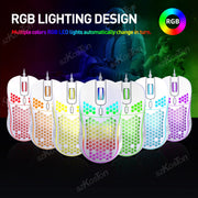 7200DPI Honeycomb RGB Gaming Mouse
