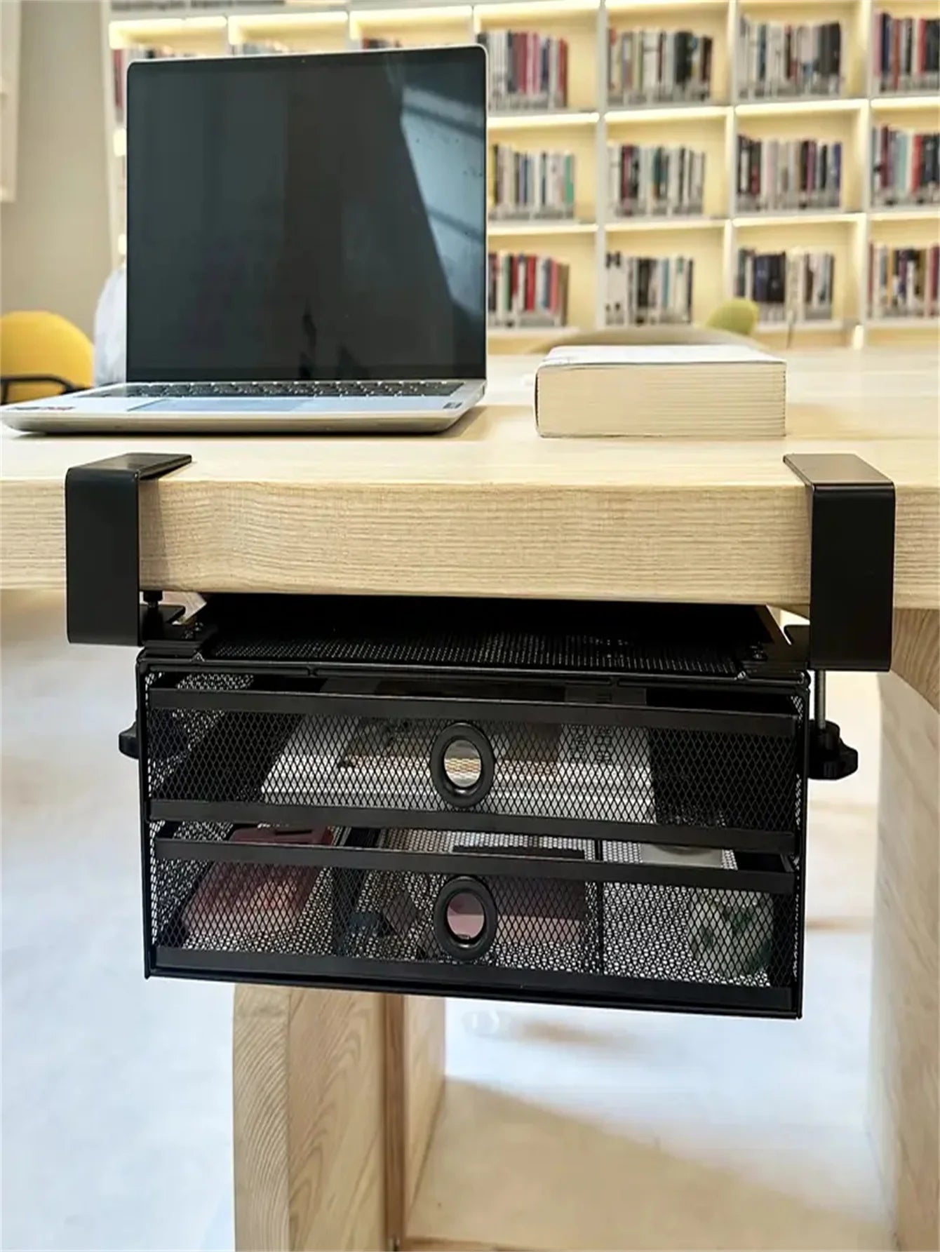 Clip-On Mesh Desk Drawers