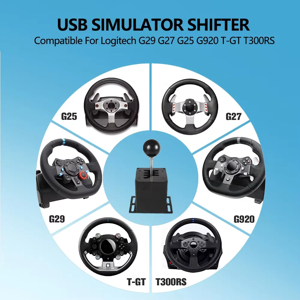 USB H-Gear Sim Racing Shifter
