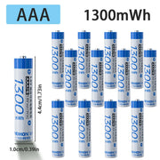 NOHON 1.5V Li-ion Rechargeable AA Batteries Bulk 3600mWh High Capacity Long Lasting AA AAA Battery Charging Battery Charger