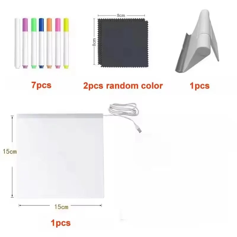 Erasable LED Message Board