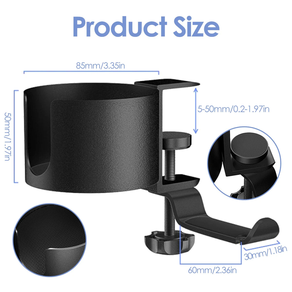 Rotating Desk Cup Holder