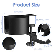 Rotating Desk Cup Holder