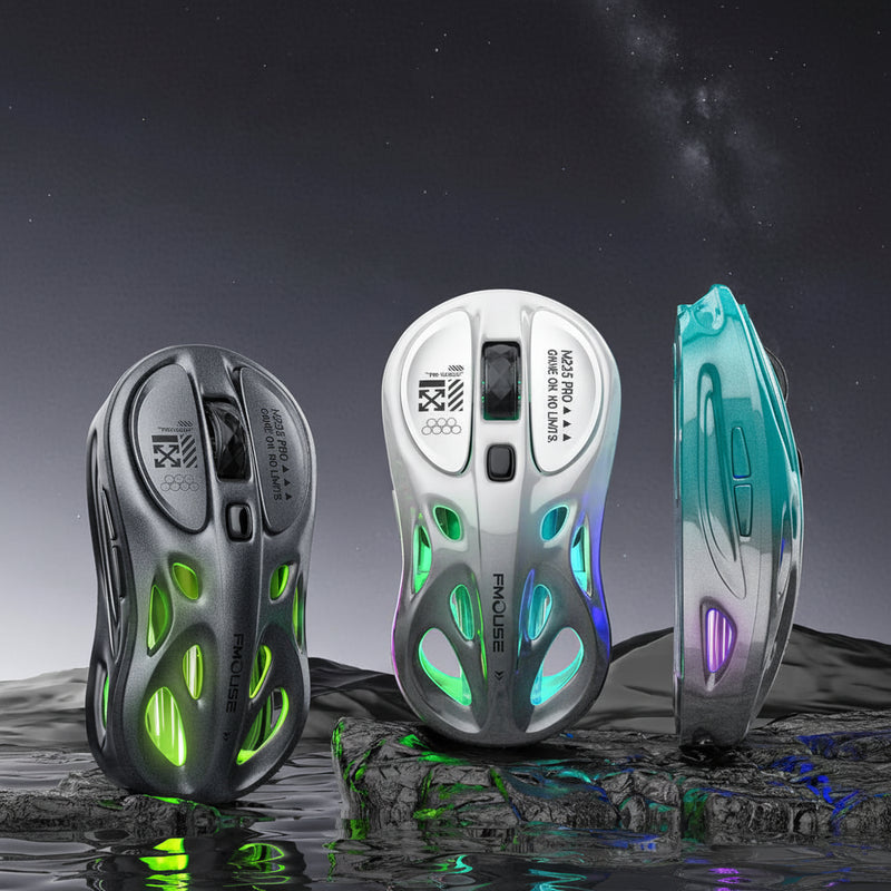 Tri-Mode Rechargeable RGB Gaming Mouse