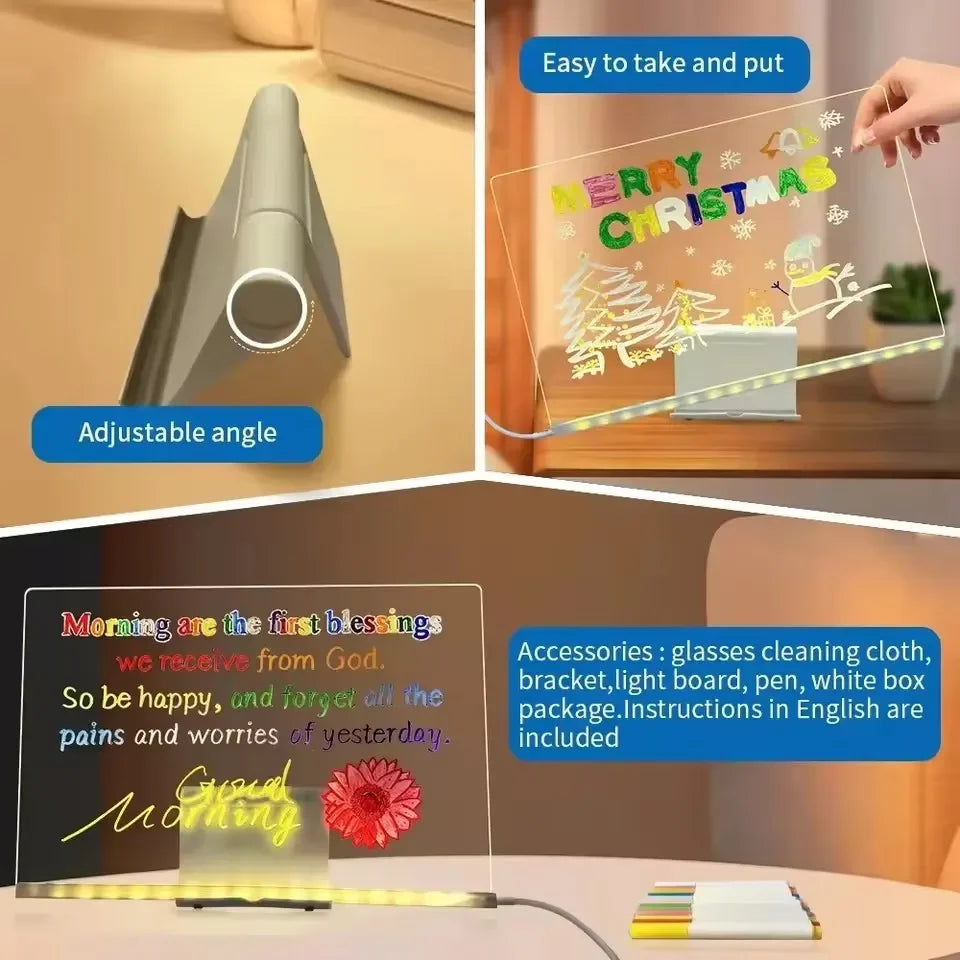 Erasable LED Message Board
