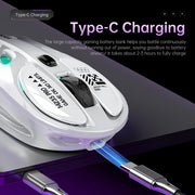 Tri-Mode Rechargeable RGB Gaming Mouse