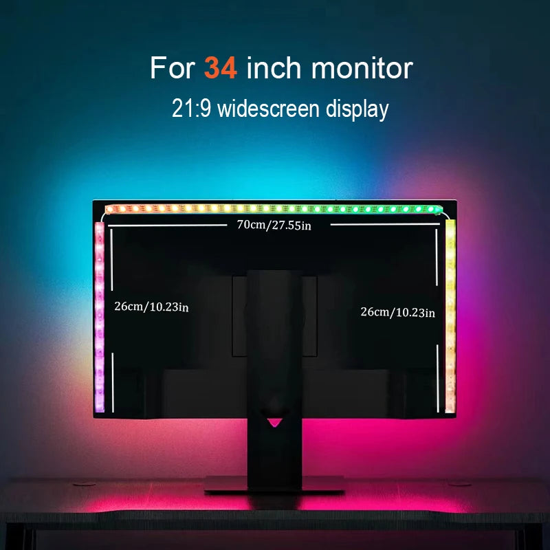 RGBIC Monitor Sync Lighting