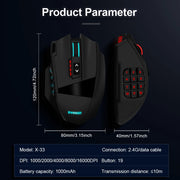 E-YOOSO X33 Programmable Gaming Mouse