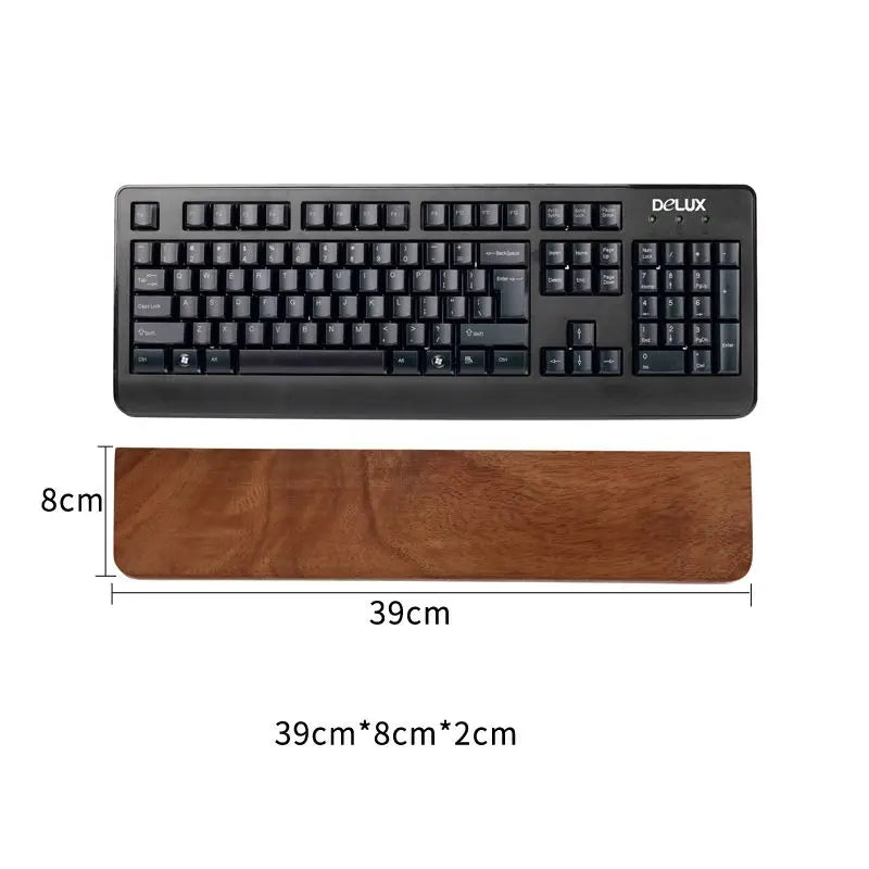 Walnut Mechanical Keyboard Wrist Rest