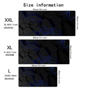 Geometric XXL Non-Slip Gaming Mousepad