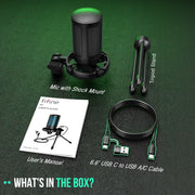 FIFINE A2 RGB Gaming Microphone