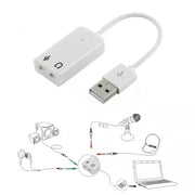 7.1-Channel External USB Sound Card