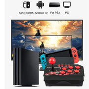 For Switch 4-in 1Game Joystick With 3M USB Cable TURBO Games Console Rocker Arcade Station For Nintendo Switch Android TV PS3 PC