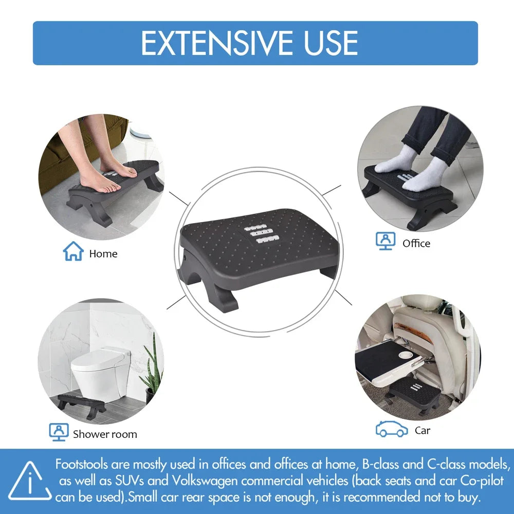 Adjustable Massage Desk Footrest