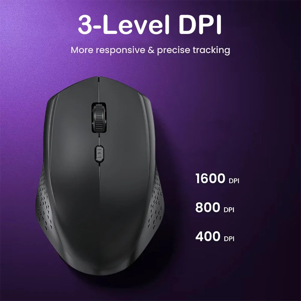 Bluetooth 5.2 Rechargeable Silent Mouse