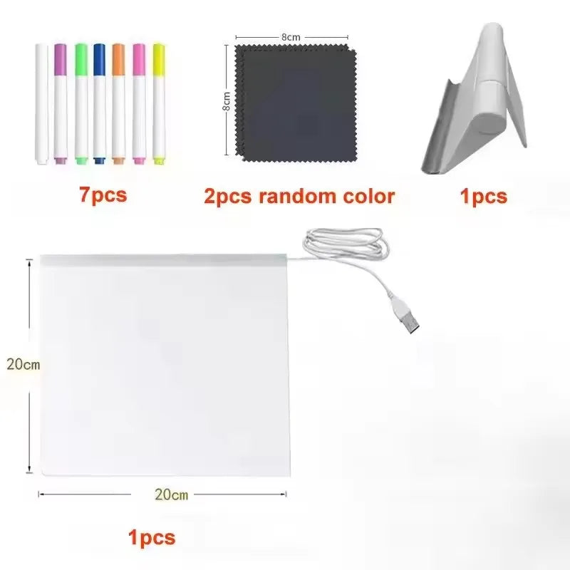 Erasable LED Message Board