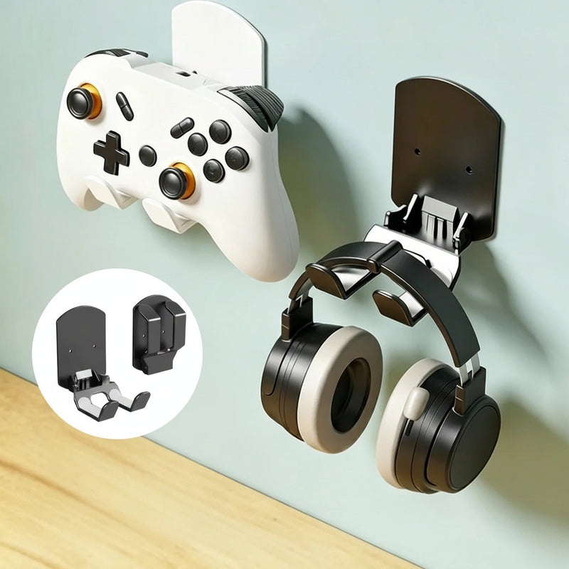 Adhesive Universal Headphone Hanger