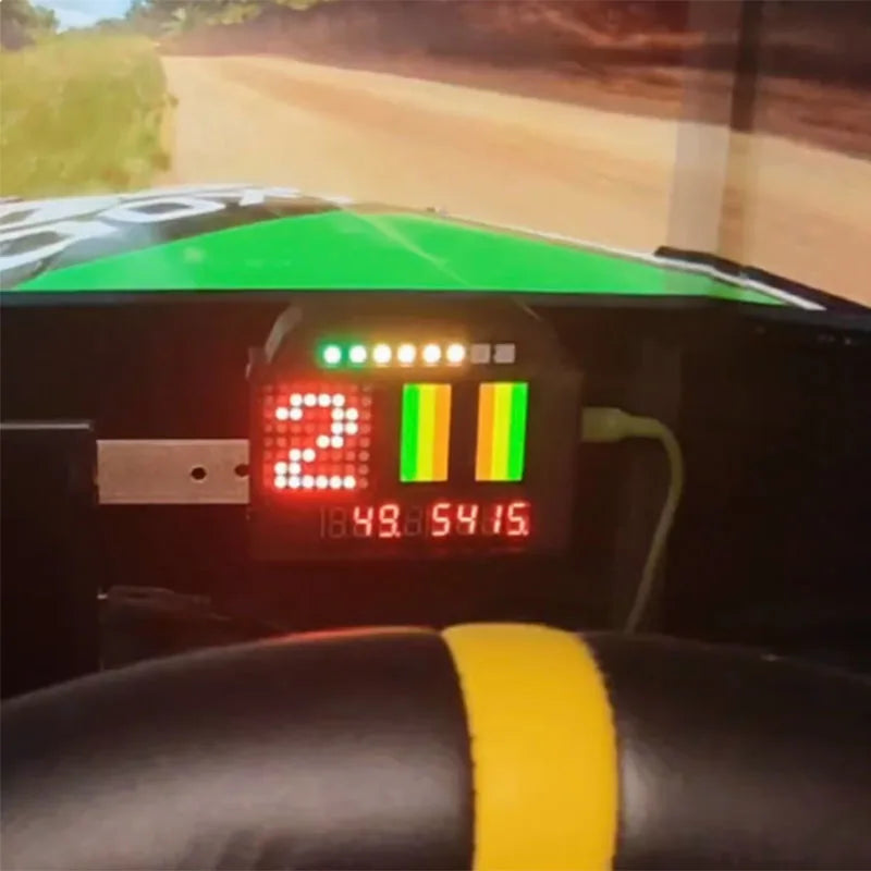 USB Sim Racing Dashboard Display